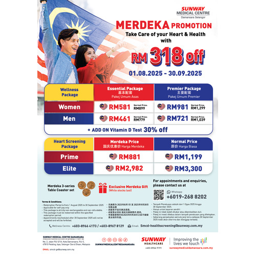 Merdeka Health Screening Promotion